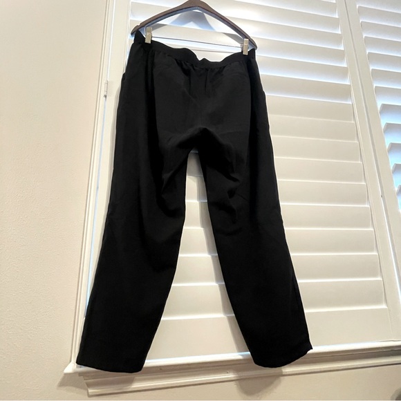 Old Navy black dress pants with elastic waistband, size L - Picture 3 of 4